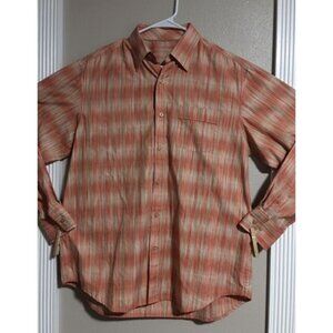 EUC Men's Shirt Tommy Bahama Size M Long Sleeve Button Down Silk Blend